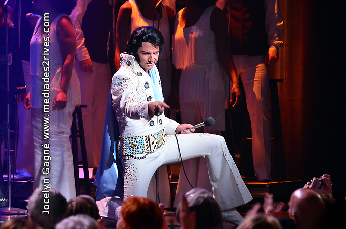 Première médiatique du spectacle de l'été à Québec: Elvis Experience avec Martin Fontaine